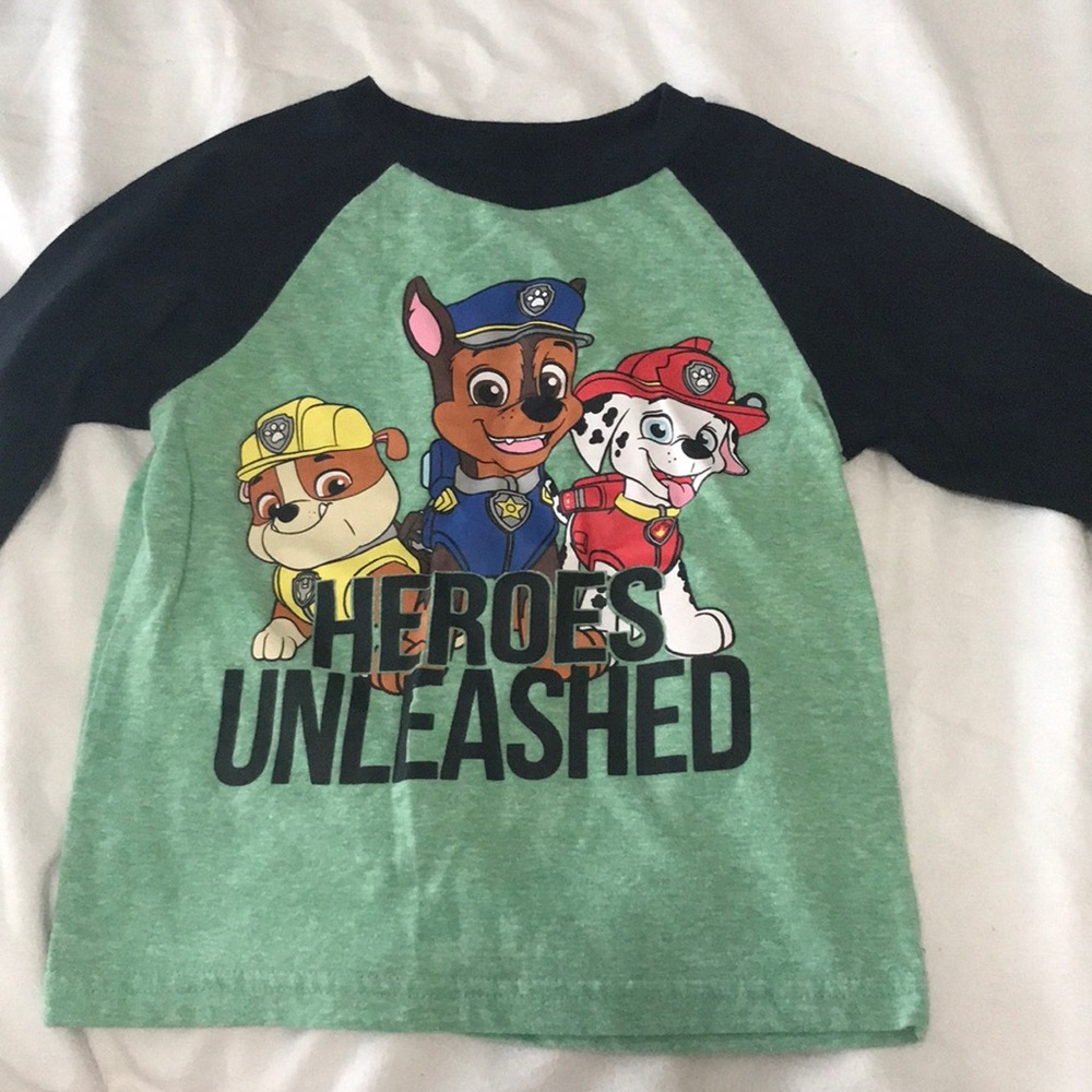 Paw patrol long sleeve shirt